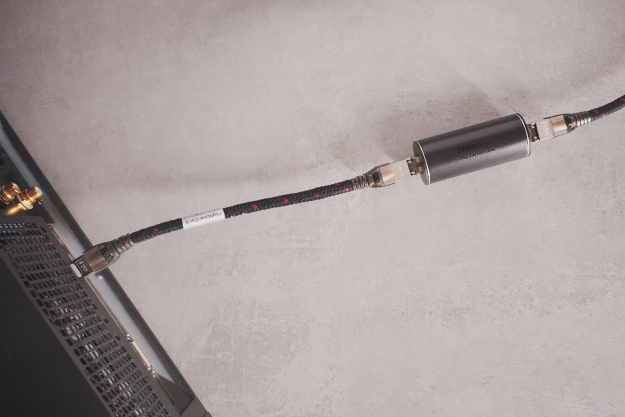 Highline Network Reference Bundle – InLine Gold LAN Isolator + Highline Cat 8