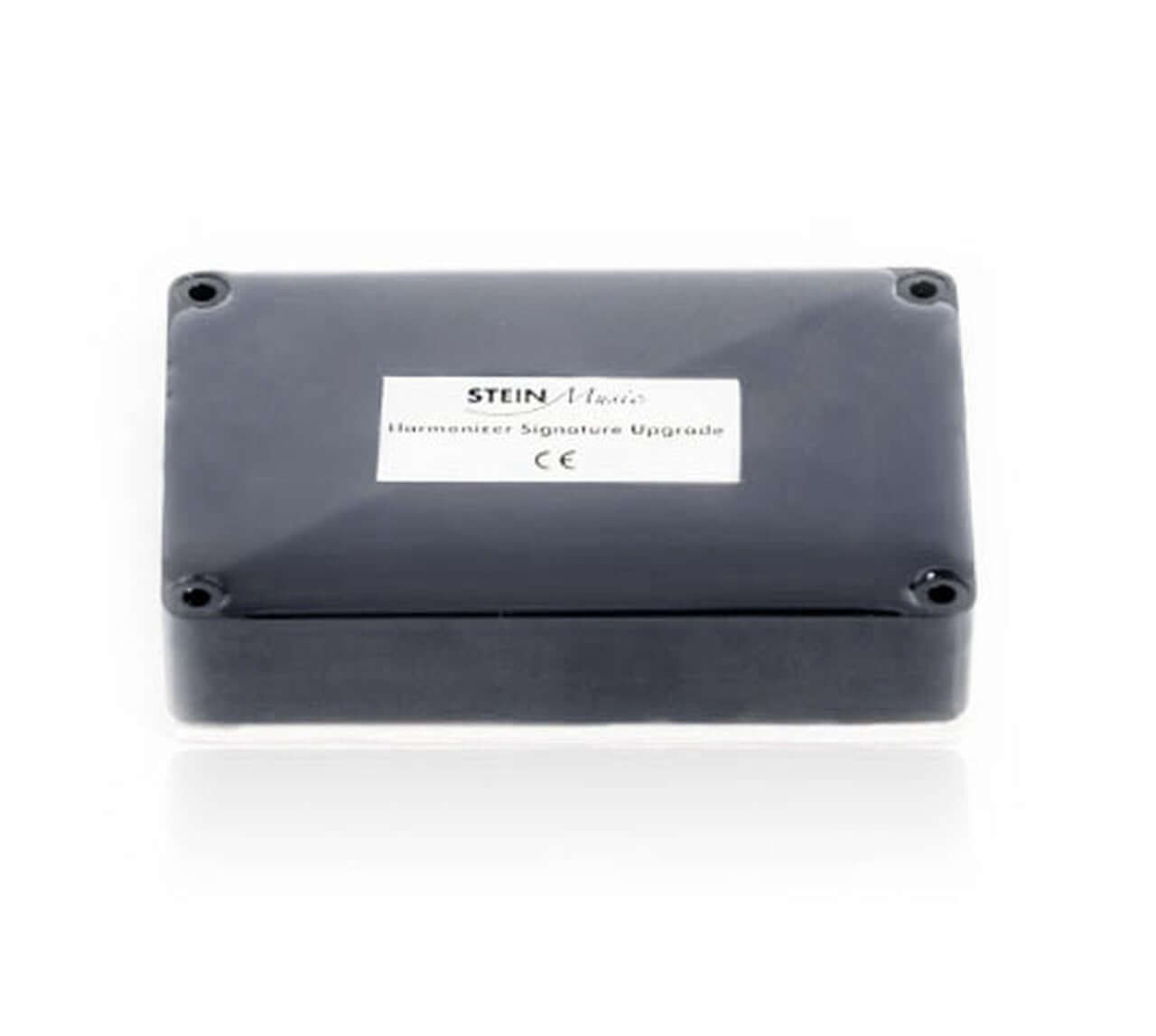 A rectangular black electronic device called H2 - Signature Upgrade Module, with four corner screws, is shown on a plain white background.